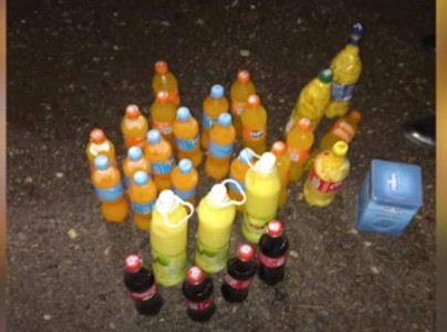 19 լիտր գինի, 13 լիտր տնական օղի, 20 տուփ ծխախոտ և 1 արկղ լիմոնի հյութ. Գողոնը հայտնաբերվեց մեքենայում