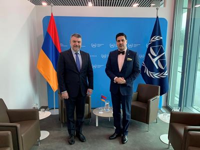 ՀՀ դեսպանը ՄՔԴ նախագահի հետ քննարկել է Հայաստանի կողմից Հռոմի ստատուտի կիրառման հարցերը