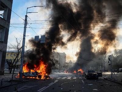Ukraine reported a massive missile attack by Russian troops