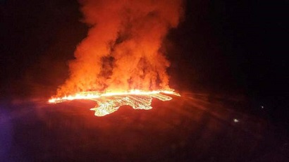 Իսլանդիայում հրաբուխ է ժայթքել․ մի ամբողջ քաղաքի բնակչություն տարհանվել է