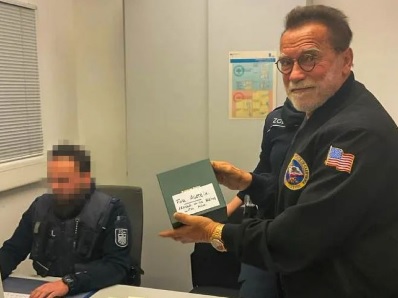 Arnold Schwarzenegger detained at Munich airport because of luxury watch