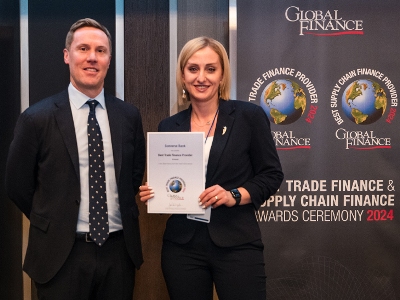 Converse Bank for the fifth time in a row is recognized as the best by Global Finance