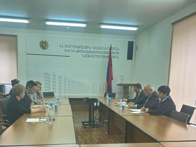 Քննարկվել են կոշտ կենցաղային թափոնների կառավարման ոլորտին վերաբերող մի շարք հարցեր․ հանդիպում ՏԿԵ նախարարությունում