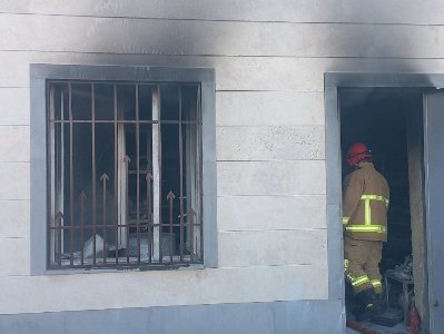 «Սան Հոլդինգ»-ի պահեստում խոշոր հրդեհ է բռնկվել. 4 մարտական հաշվարկ է ժամանել