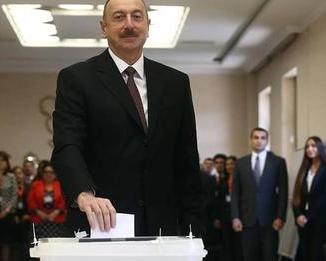 Azerbaijan president votes in Stepanakert, capital of occupied Karabakh