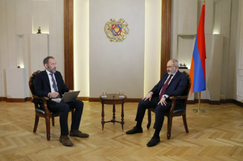 Armenia PM gives interview to UK’s The Telegraph