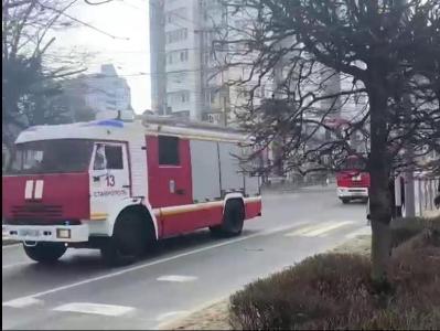 Ստավրոպոլում հրդեհ է բռնկվել զորամասում