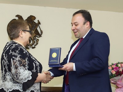 ՔԿ Շիրակի մարզային քննչական վարչության աջակցող բաժնի պետը պարգևատրվել է «Վաստակի համար» մեդալով