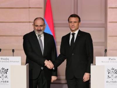 Armenia PM: I had wonderful meeting, productive discussions with French President Emmanuel Macron