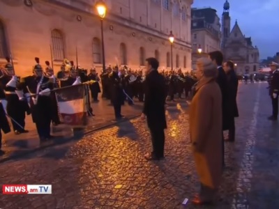 Armenia’s Pashinyan, France’s Macron attend reburial of remains of Missak Manouchian, his wife