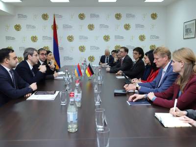 Գրիգոր Մինասյանը գերմանացի գործընկերներին տեղեկացրել է նոր Սահմանադրության նախագծման աշխատանքների մասին