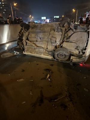 ДТП на проспекте Мясникяна в Ереване: есть пострадавший