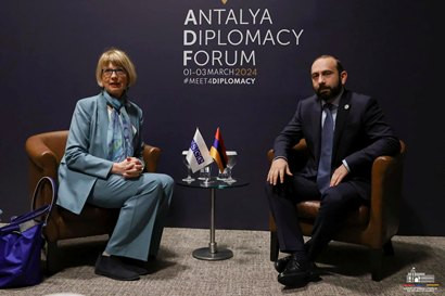 Глава МИД Армении представил генсеку ОБСЕ обсуждения по нормализации отношений между РА и Азербайджаном