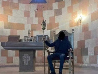 Очередной случай вандализма в Степанакерте: в центре внимания азербайджанцев оказалась церковь «Аствацамор Сурб Овану»