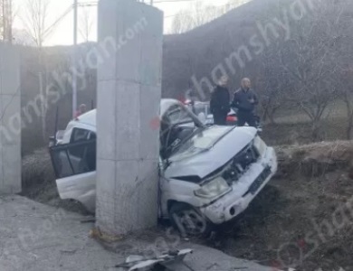В Вайоцдзорской области произошло крупное ДТП с участием несовершеннолетних