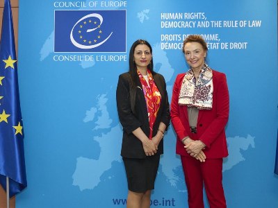 Омбудсмен Армении представила генсеку СЕ проблемы изгнанных из Нагорного Карабаха армян