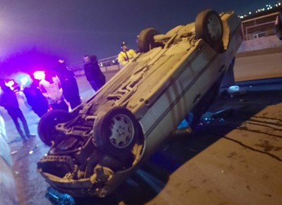 Безумное ДТП в Ереване: Трое пострадавших