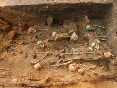 Medieval mass grave of plague victims discovered in Germany