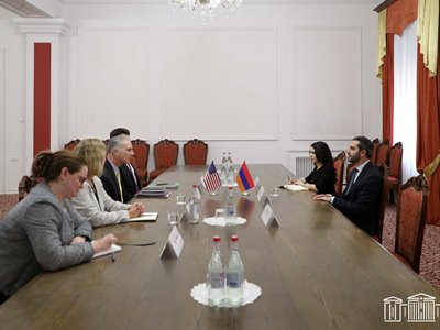 Рубинян и Боно обсудили вопросы региональной безопасности и стабильности
