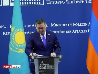 Глава МИД Казахстана считает необходимым увеличить товарооборот с Арменией