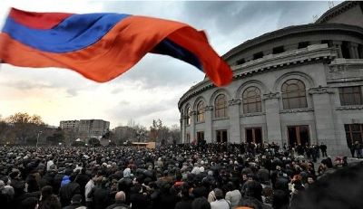 Newspaper: Armenia authorities worried about forcibly displaced Karabakh residents’ consolidation, today's rally