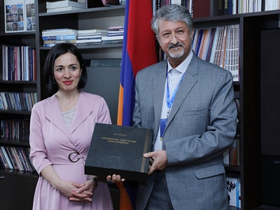 Պատմական ժառանգությանը համարժեք համագործակցություն. Անդրեասյանը հանդիպել է Իրանի պատվիրակությանը