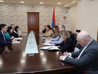 Անդրեասյանն ընդունել է Եվրոպական կրթական հիմնադրամի փորձագիտական առաքելության ներկայացուցիչներին