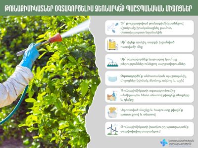 Ինչպե՞ս պաշտպանվել թունաքիմիկատներից