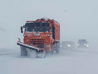 На севере Армении бушует метель