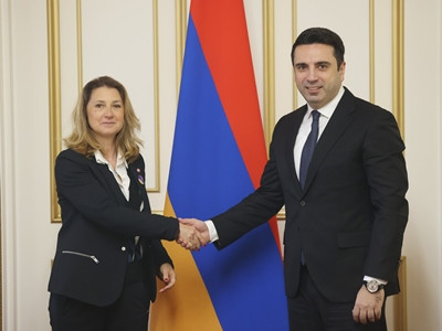 Спикер парламента Армении принял французскую делегацию