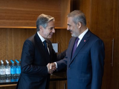 US Secretary of State and Turkish Foreign Minister meet