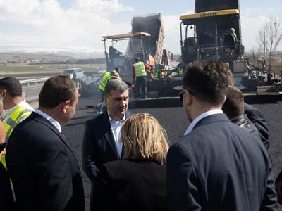 Դիտարկել եմ Հյուսիս-Հարավ ճանապարհային միջանցքի Կարկաչանի կամրջի կառուցման շինարարական աշխատանքների ընթացքը. Սանոսյան