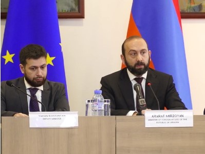 Встреча министра иностранных дел Армении с делегацией Комитета по вопросам политики и безопасности Совета ЕС