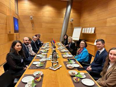 Security Council chief, OSCE PA President discuss Armenia-EU rapprochement (PHOTOS)