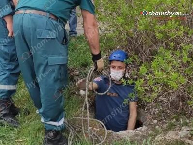 В Ереване спасатели извлекли из люка тело женщины