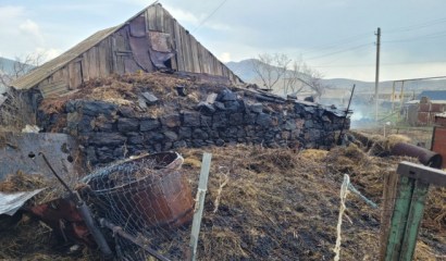 Ծաղկունք գյուղում հրդեհ է բռնկվել