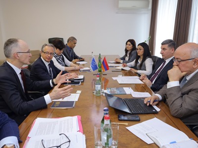 Գնել Սանոսյանը ԵԽ ներկայացուցիչների հետ քննարկել է վարչատարածքային բարեփոխումների արդյունքները