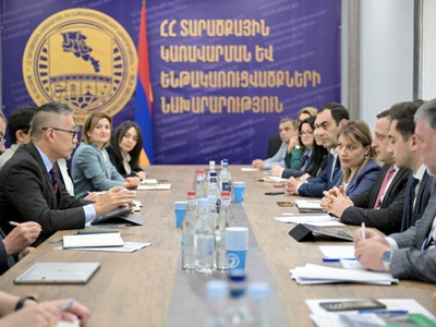 ԱԶԲ ներկայացուցիչների հետ քննարկվել են Հյուսիս-հարավի՝ հարավային հատվածում նախատեսվող ծրագրերը