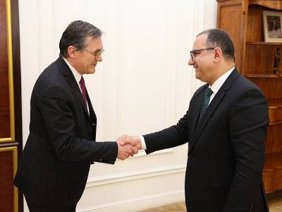 Տիգրան Խաչատրյանն ընդունել է ԵԱՀԿ Մինսկի խմբի Ֆրանսիայի համանախագահին