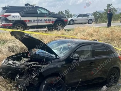 Գեղարքունիքում «Mitsubishi -ն բախվել քարերին եւ հայտնվել ձորակում. ընտանիքի 3 անդամներ հոսպիտալացվել են