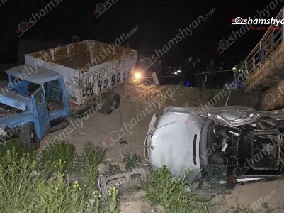В Араратской области произошло ДТП со смертельным исходом: За рулем был несовершеннолетний