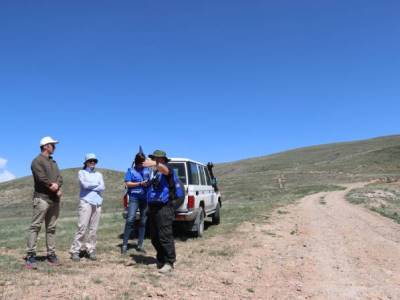ՄԹ պաշտպանական գծով կցորդի տեղակալը ԵՄ դիտորդների հետ Խաչիկ համայնքում է