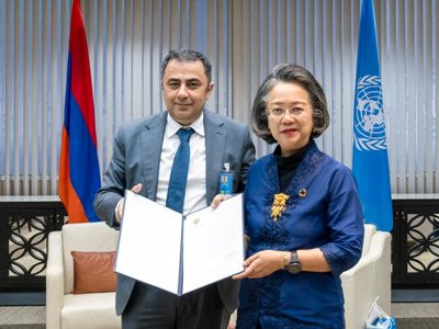 Դեսպան Գևորգյանն ու ՄԱԿ-ի հանձնաժողովի գործադիր քարտուղարն անդրադարձել են «Խաղաղության խաչմերուկ» ծրագրին