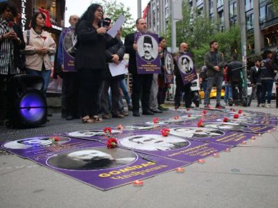 Turkey's opposition DEM party commemorates Armenian Genocide victims, in Istanbul