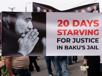 Support for Armenian captives held illegally in Baku prison: March to Armenian Genocide Memorial in Yerevan