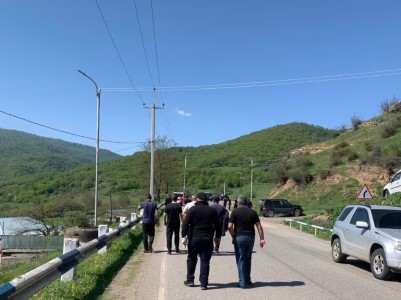Межгосударственная дорога в Грузию на участке Киранц по-прежнему закрыта