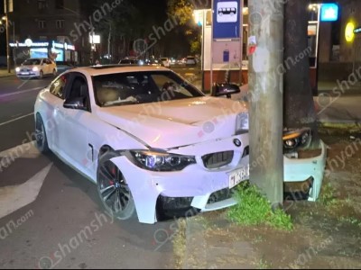 Երևանում իրար են բախվել «Mazda»-ն ու «BMW»-ն․ վերջինի վարորդը եղել է ոչ սթափ վիճակում․ Shamshyan.com