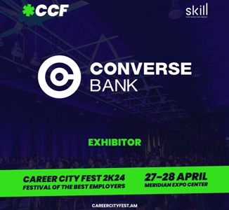 Կոնվերս Բանկը միացել է Career City Fest-ին