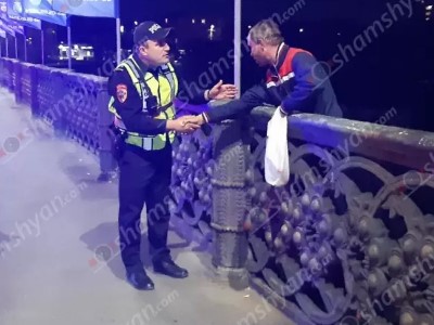 Гражданин России пытался покончить с собой, бросившись с моста «Победа» в Ереване