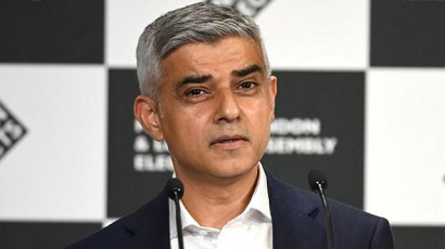 Sadiq Khan re-elected mayor of London